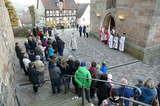 Lumen Christi - Auferstehungsmesse in St. Crescentius (Foto: Karl-Franz Thiede)